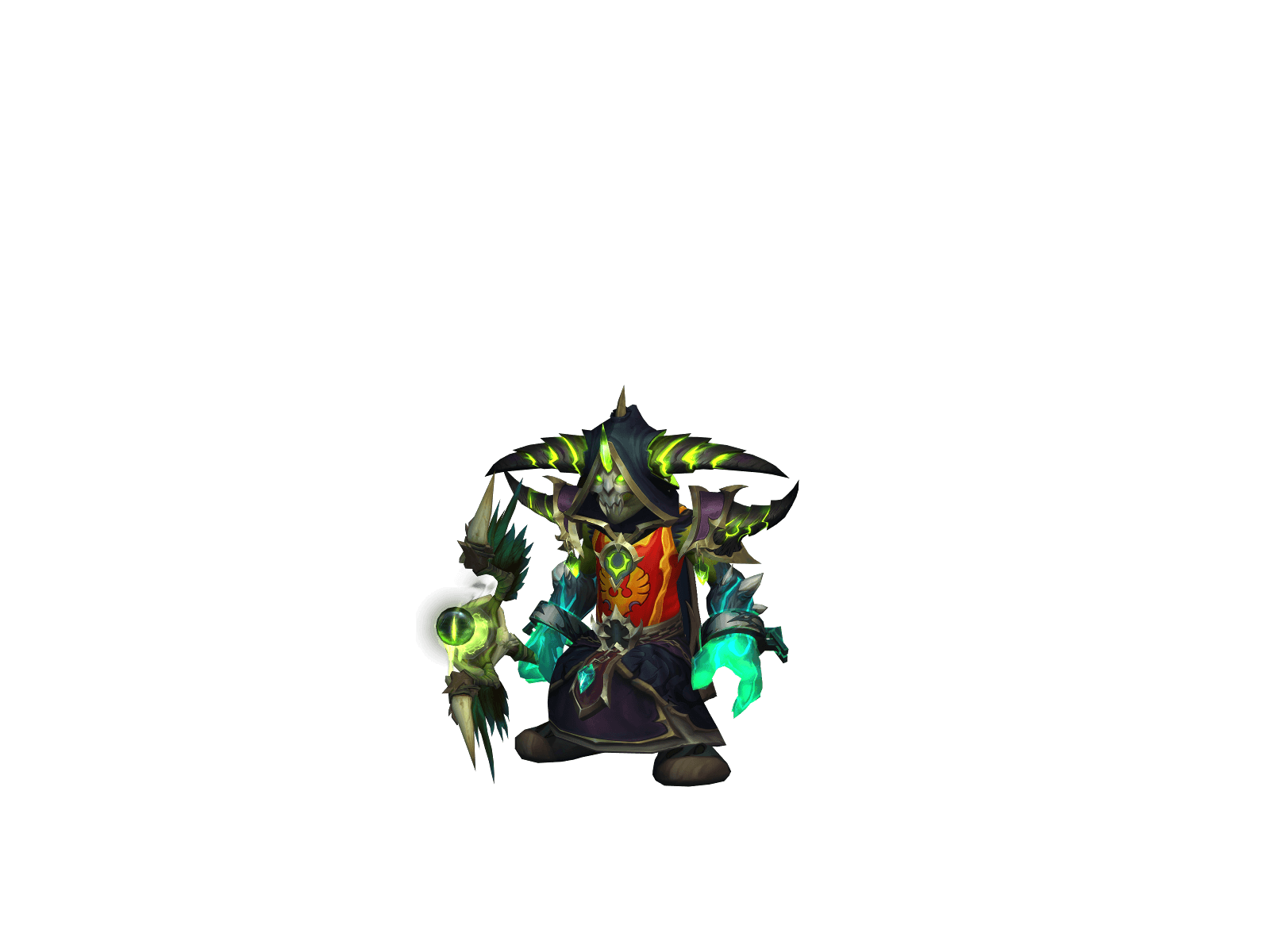 Ракетик's character render