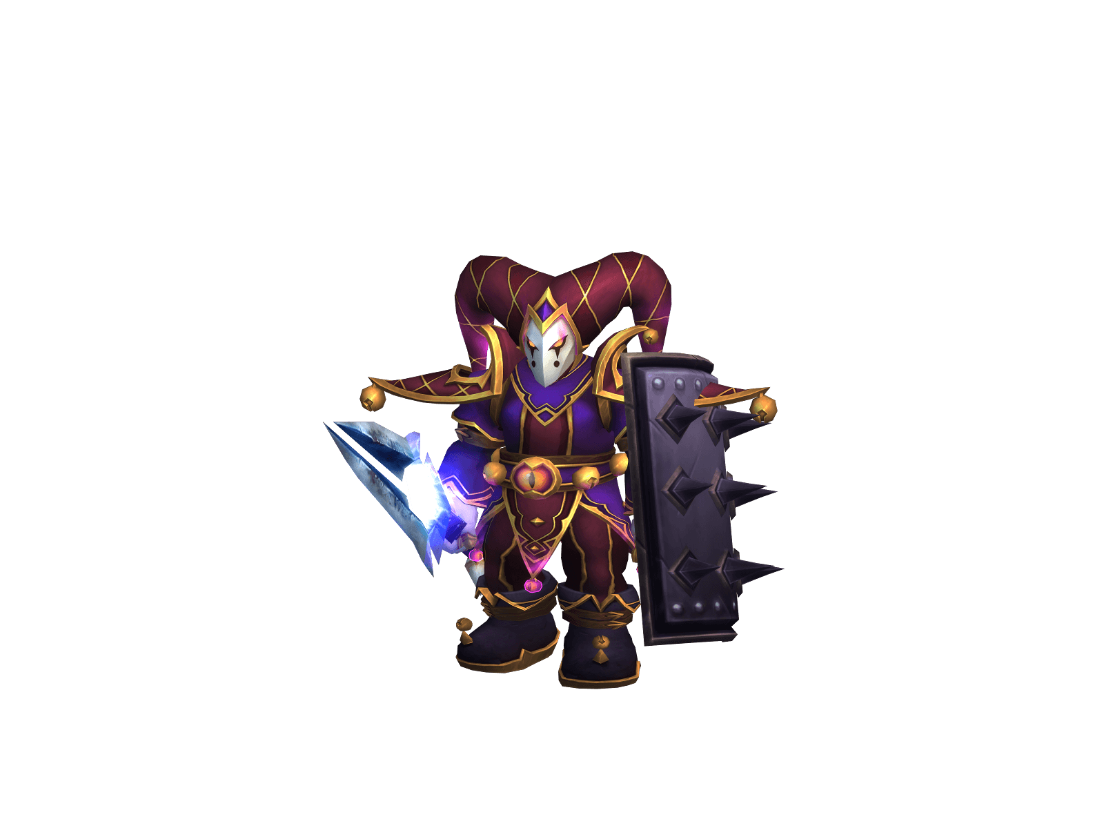 Character render of the top-ranked player