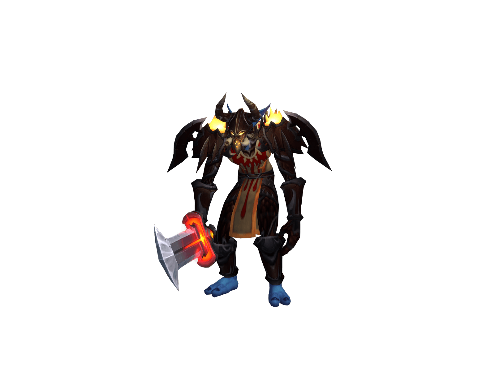 Hhøørrøørrøø's character render