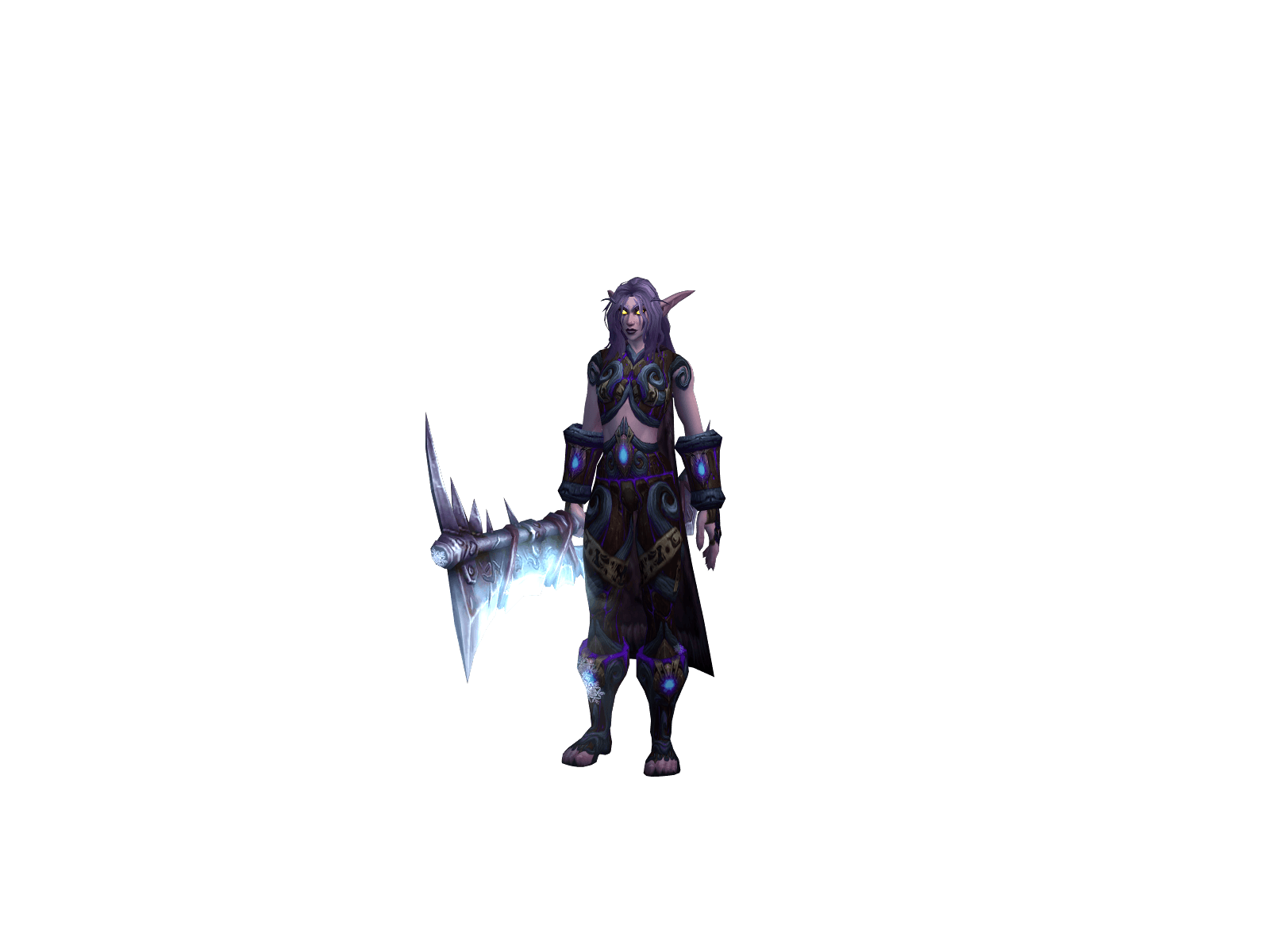 Character render of the top-ranked player