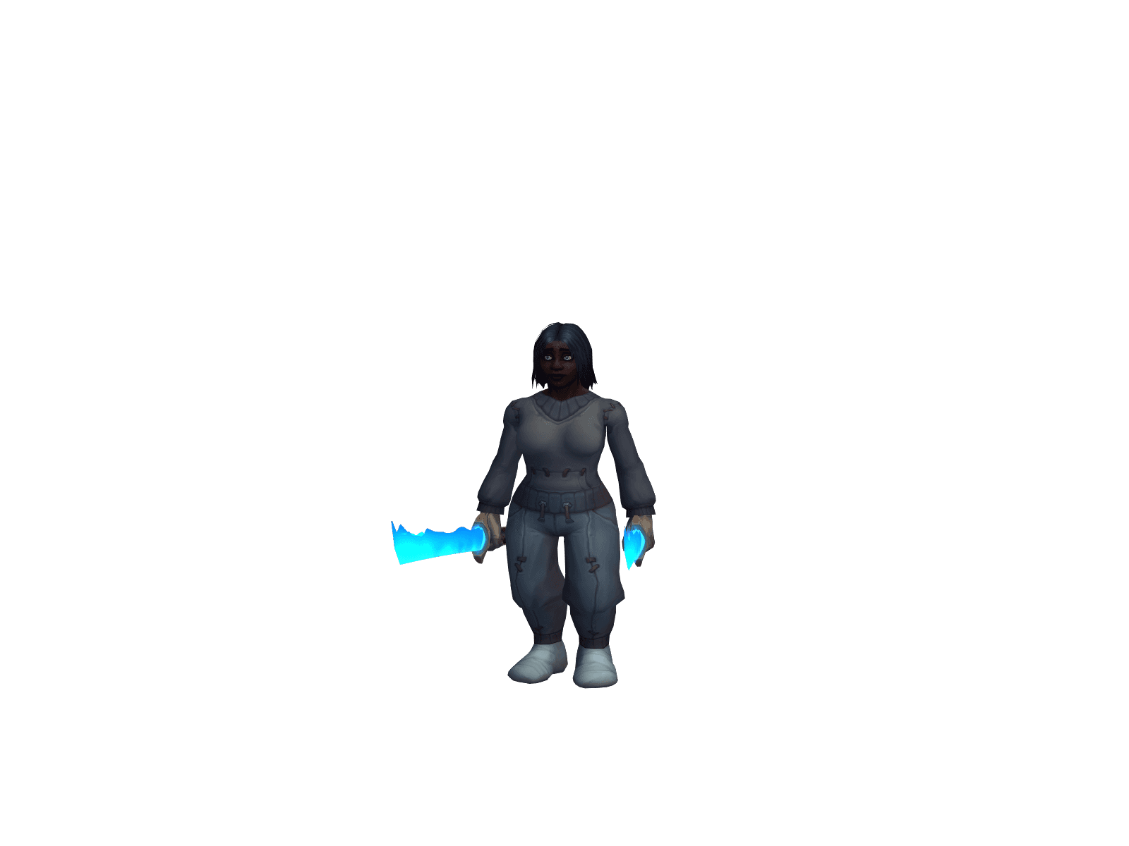 Character render of the top-ranked player