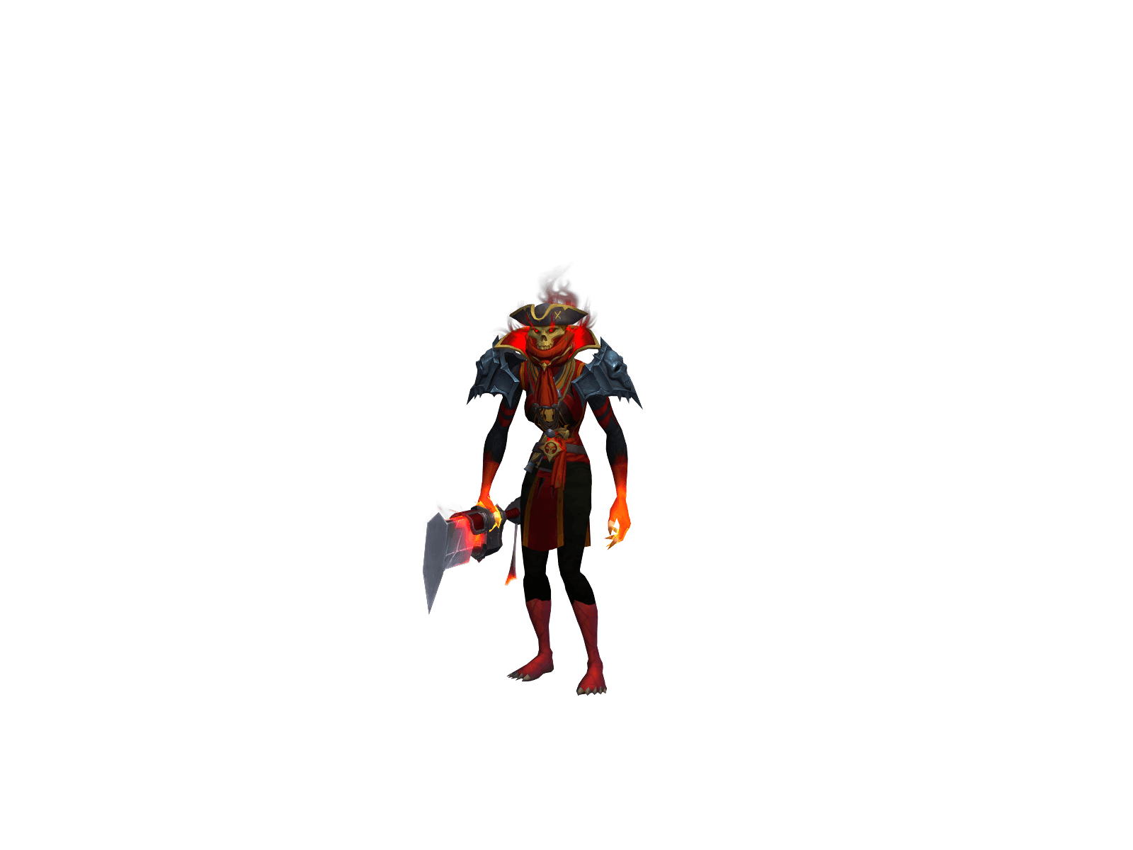 Laughs's character render