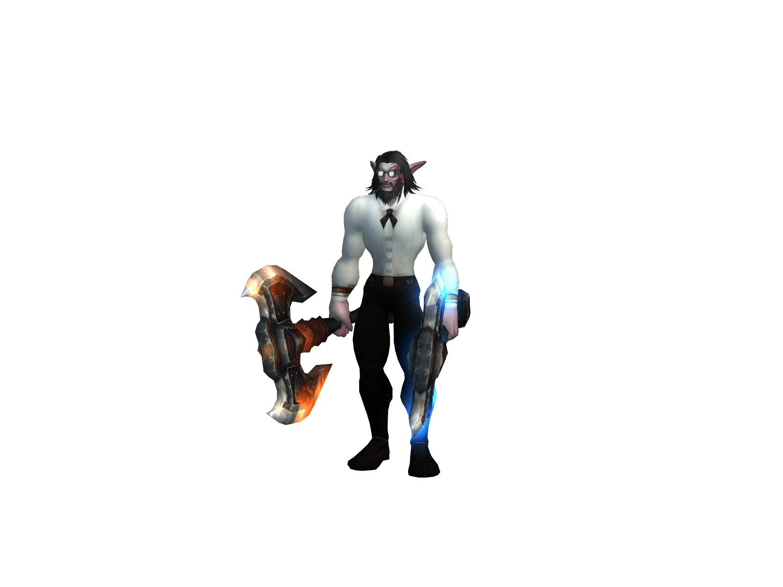 Character render of the top-ranked player