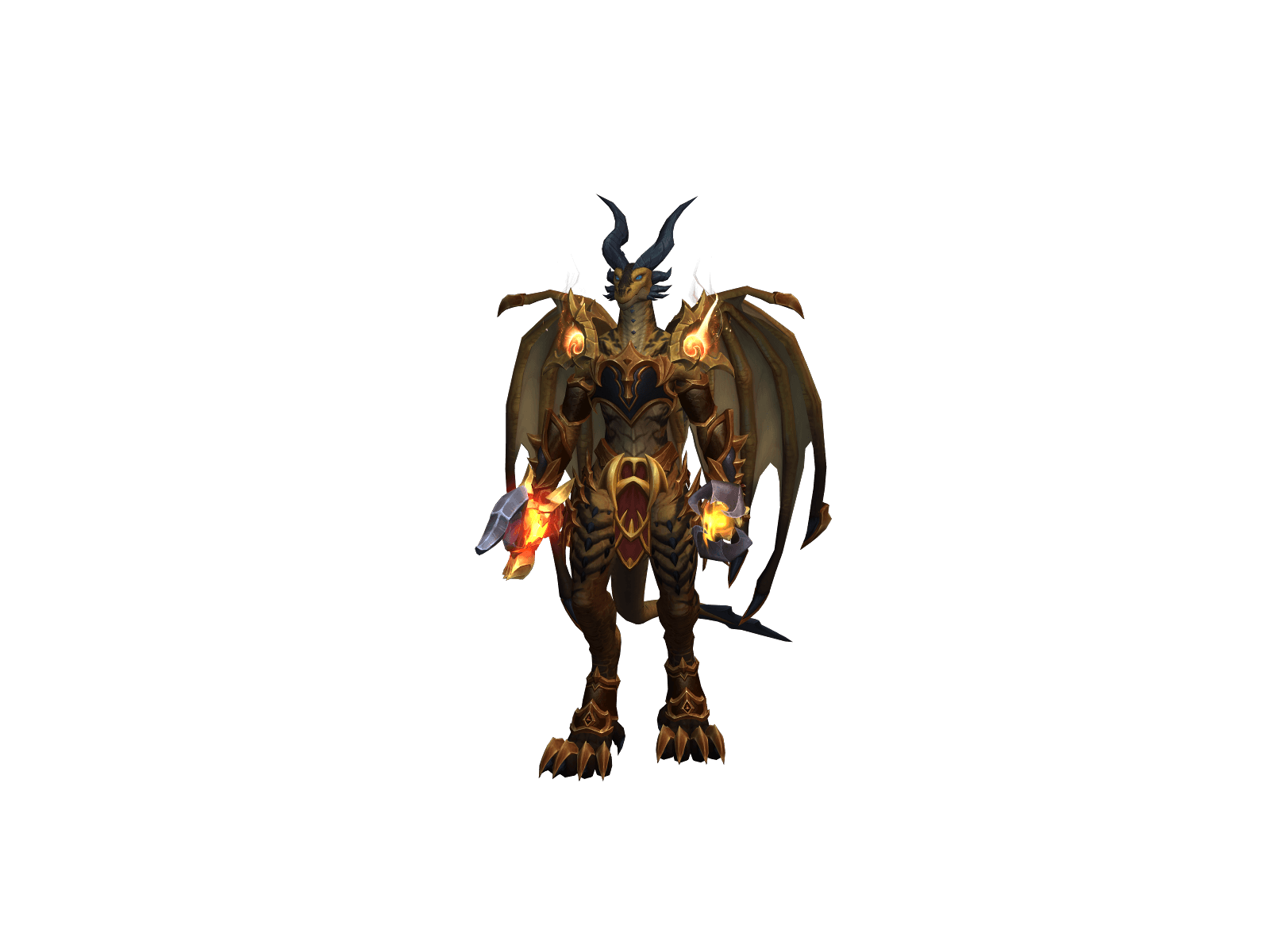 Draggow's character render