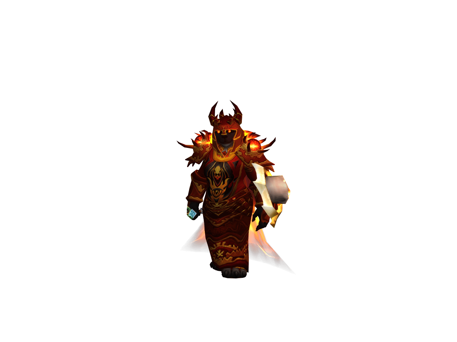 Character render of the top-ranked player