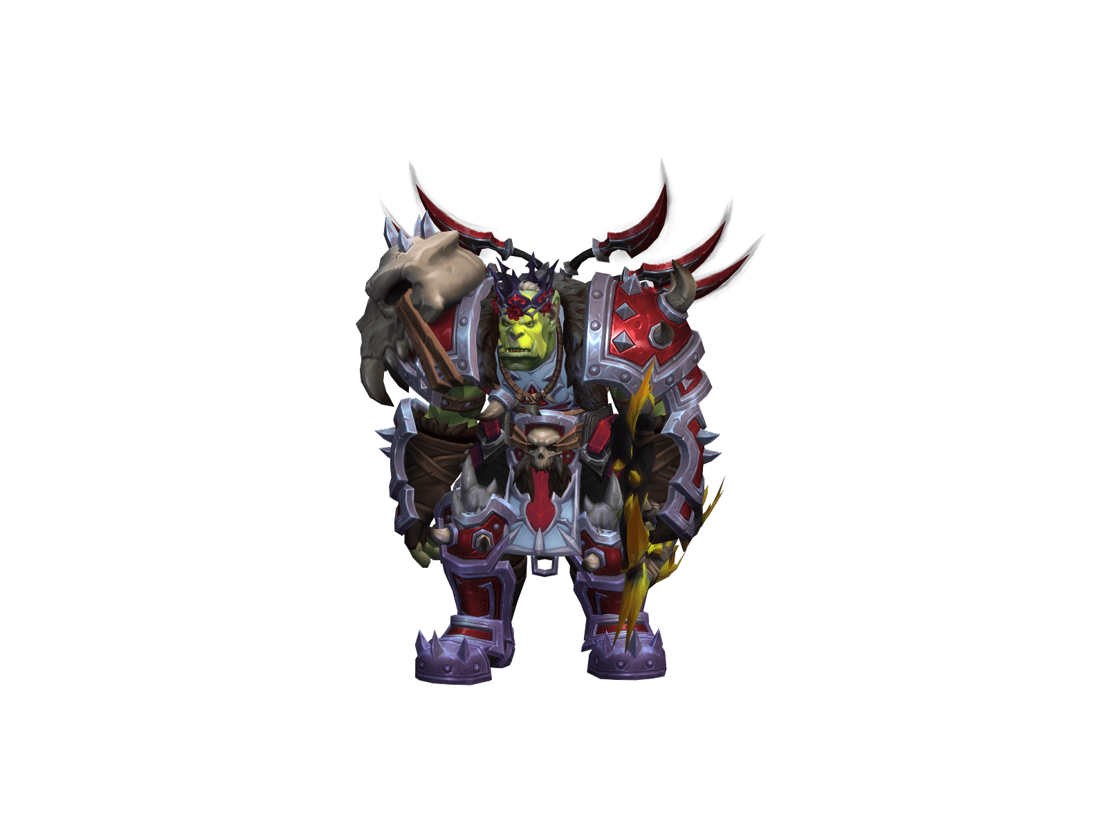 Crémation's character render