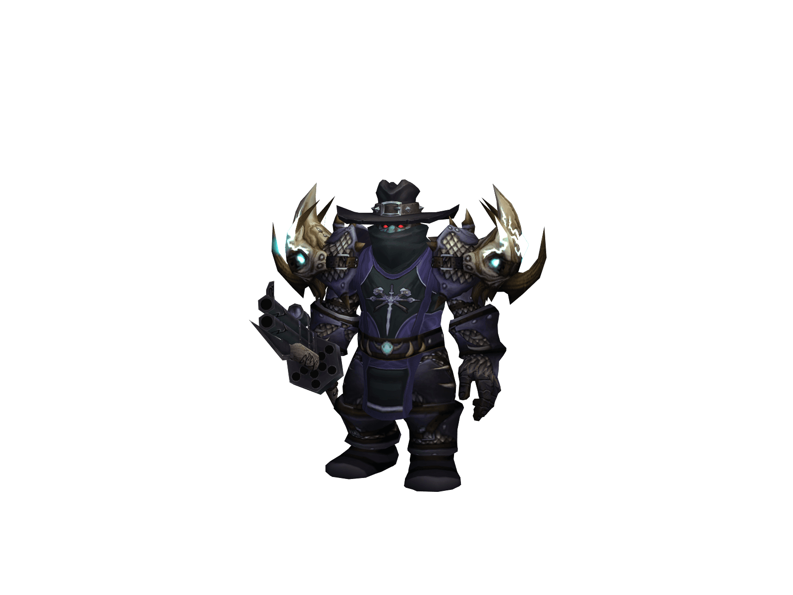 Character render of the top-ranked player