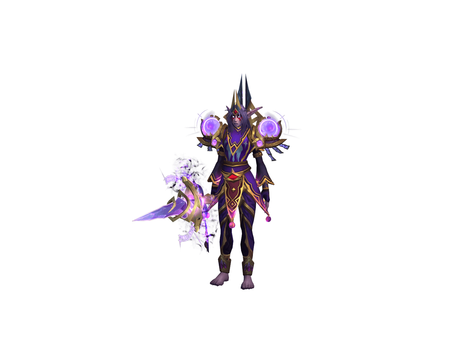 Saines's character render