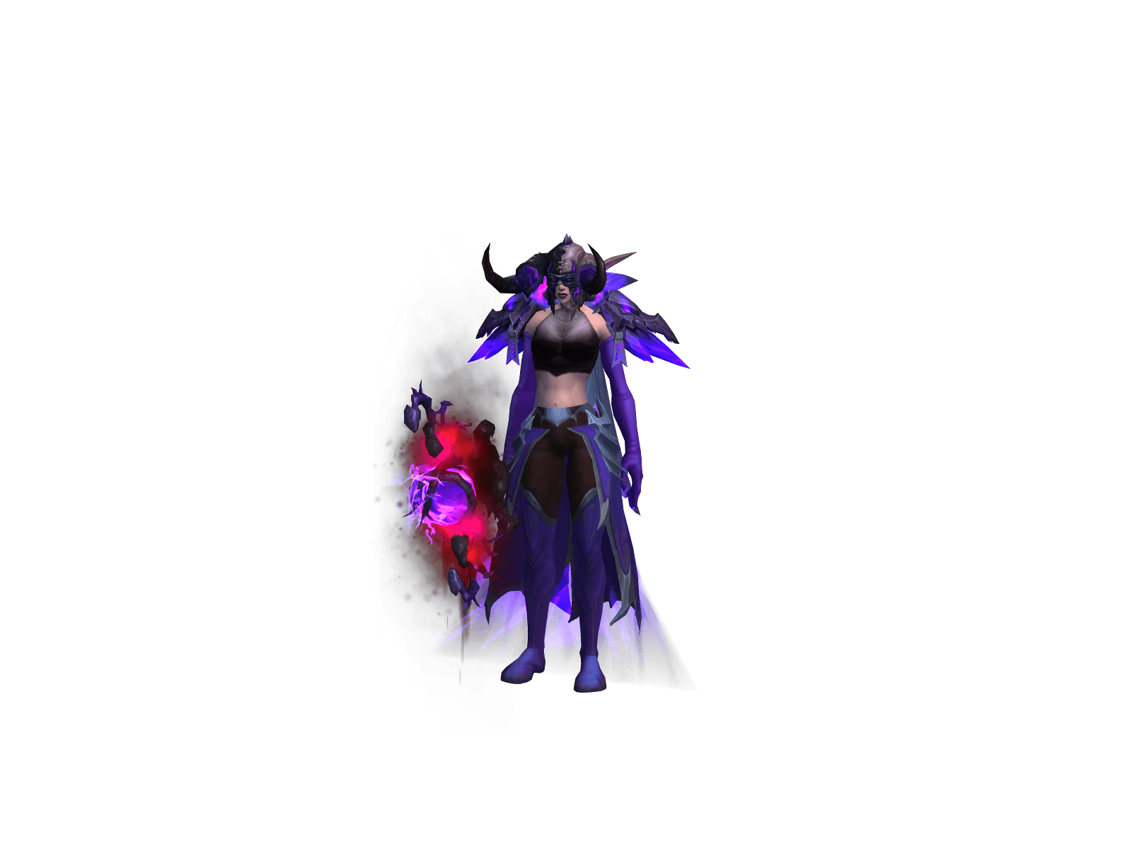Tharíel's character render