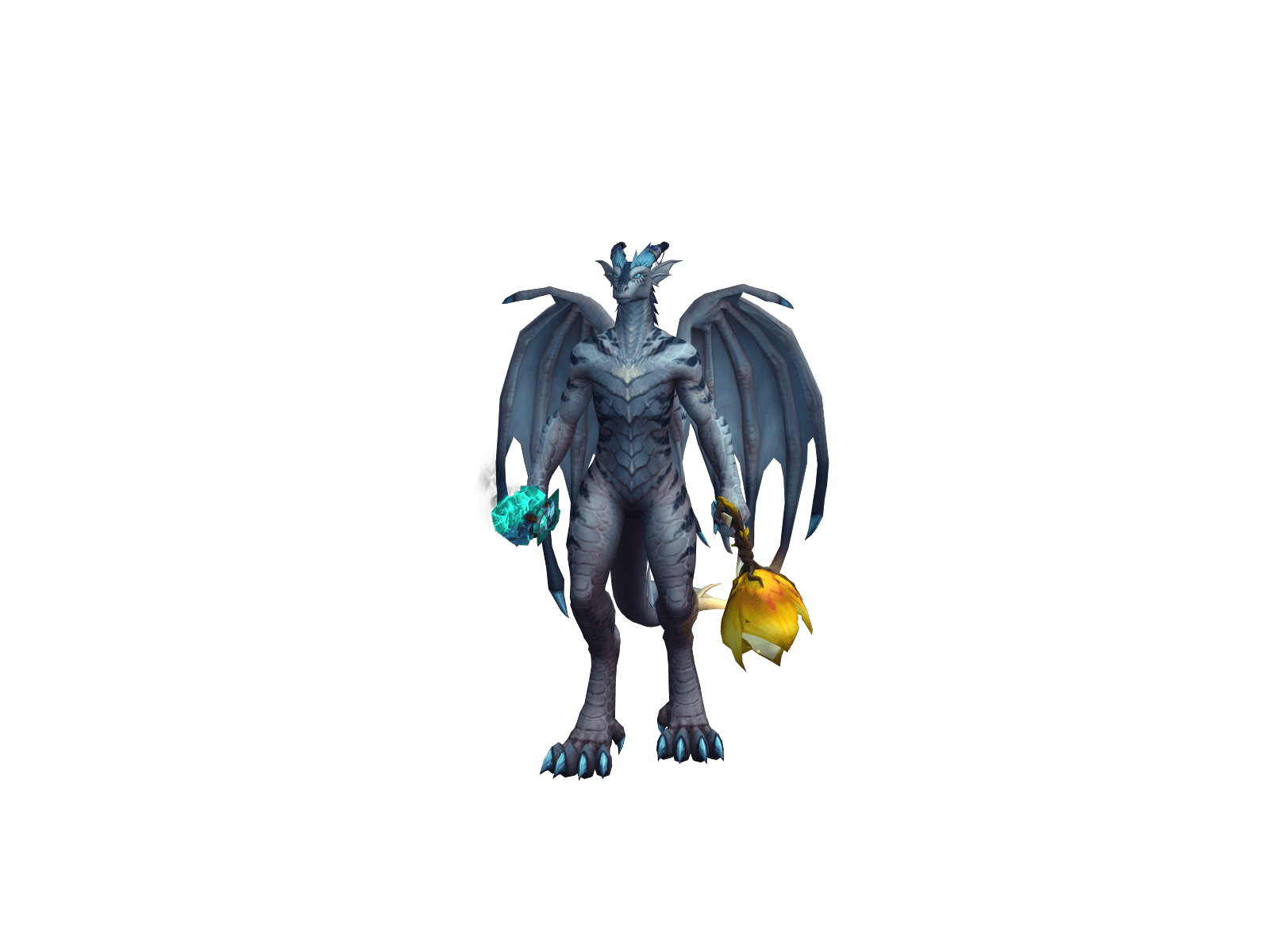 Character render of the top-ranked player