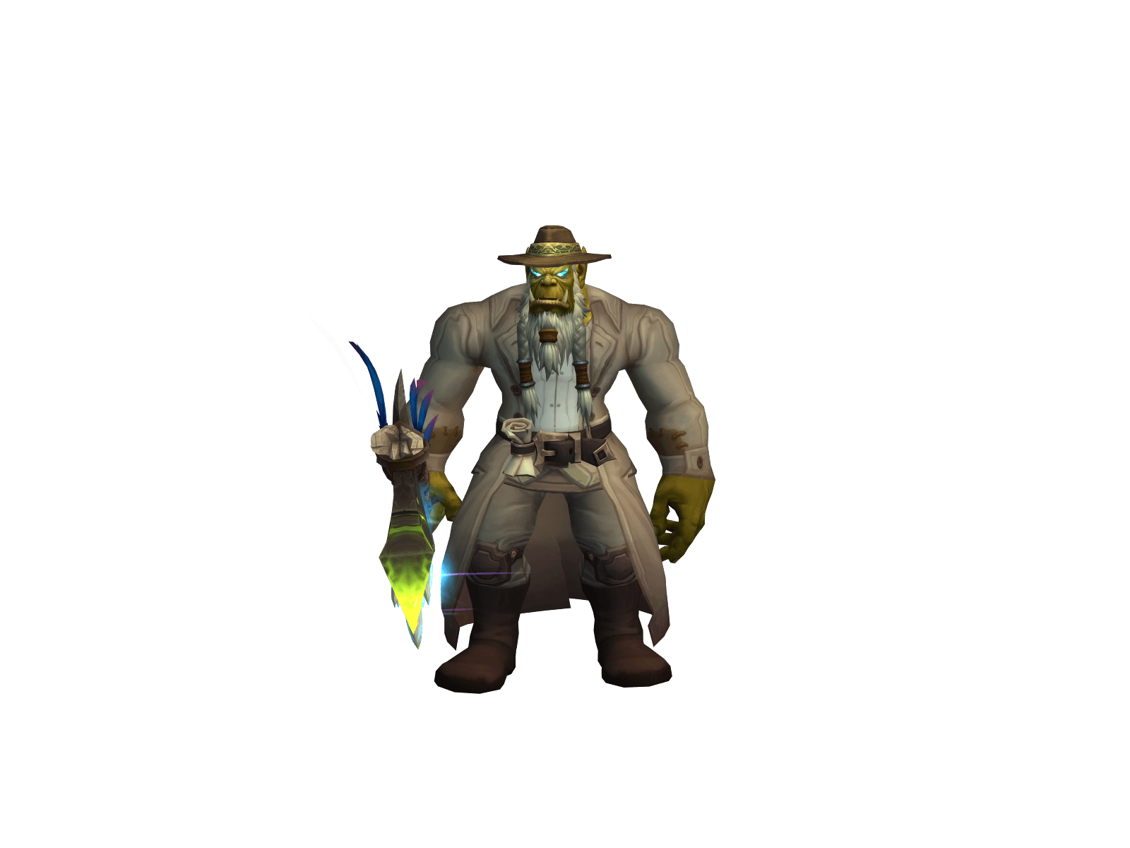 Burniing's character render