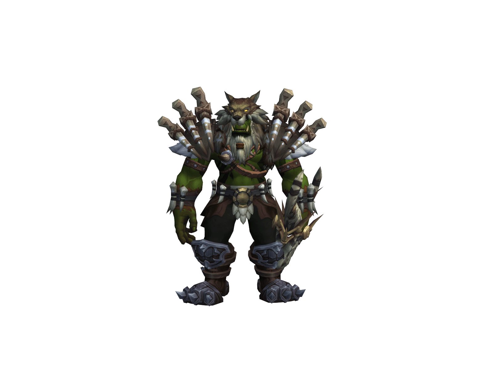 Daboar's character render