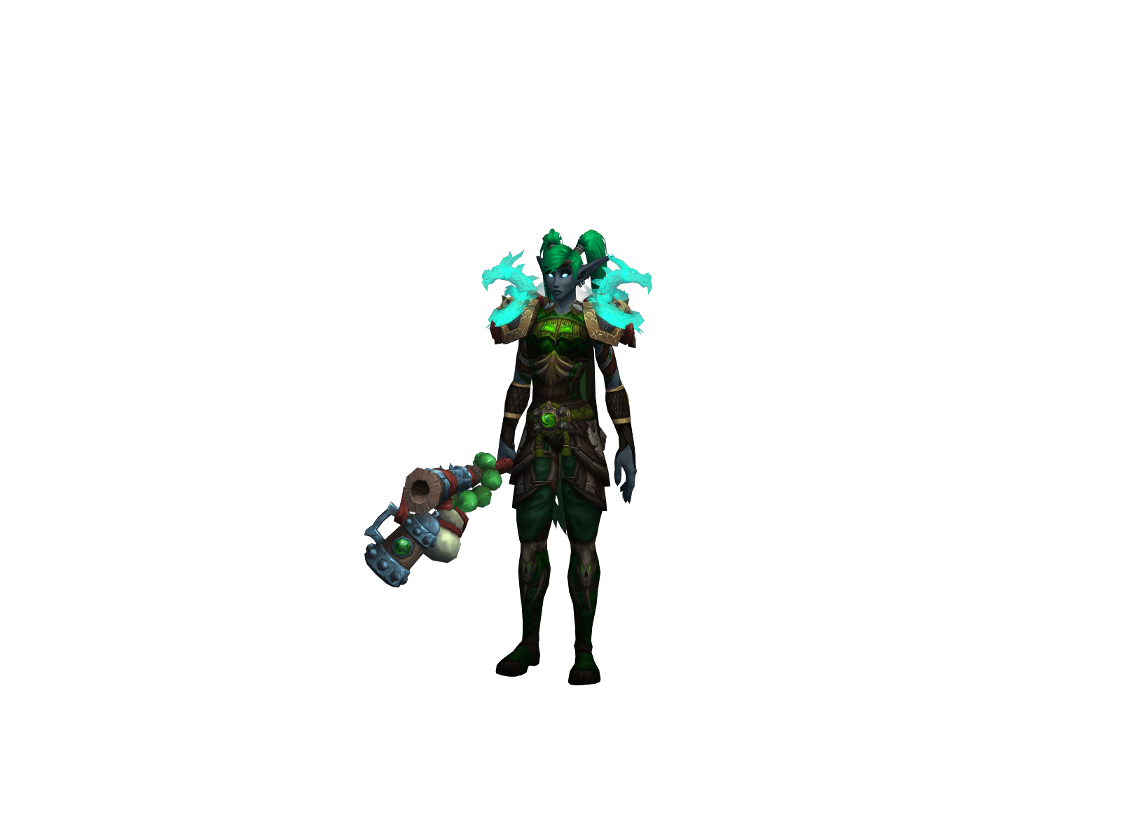 Spinladen's character render
