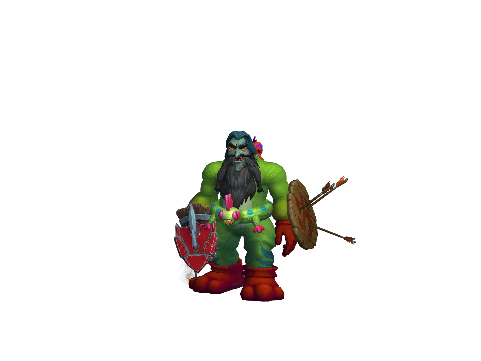 Vonder's character render