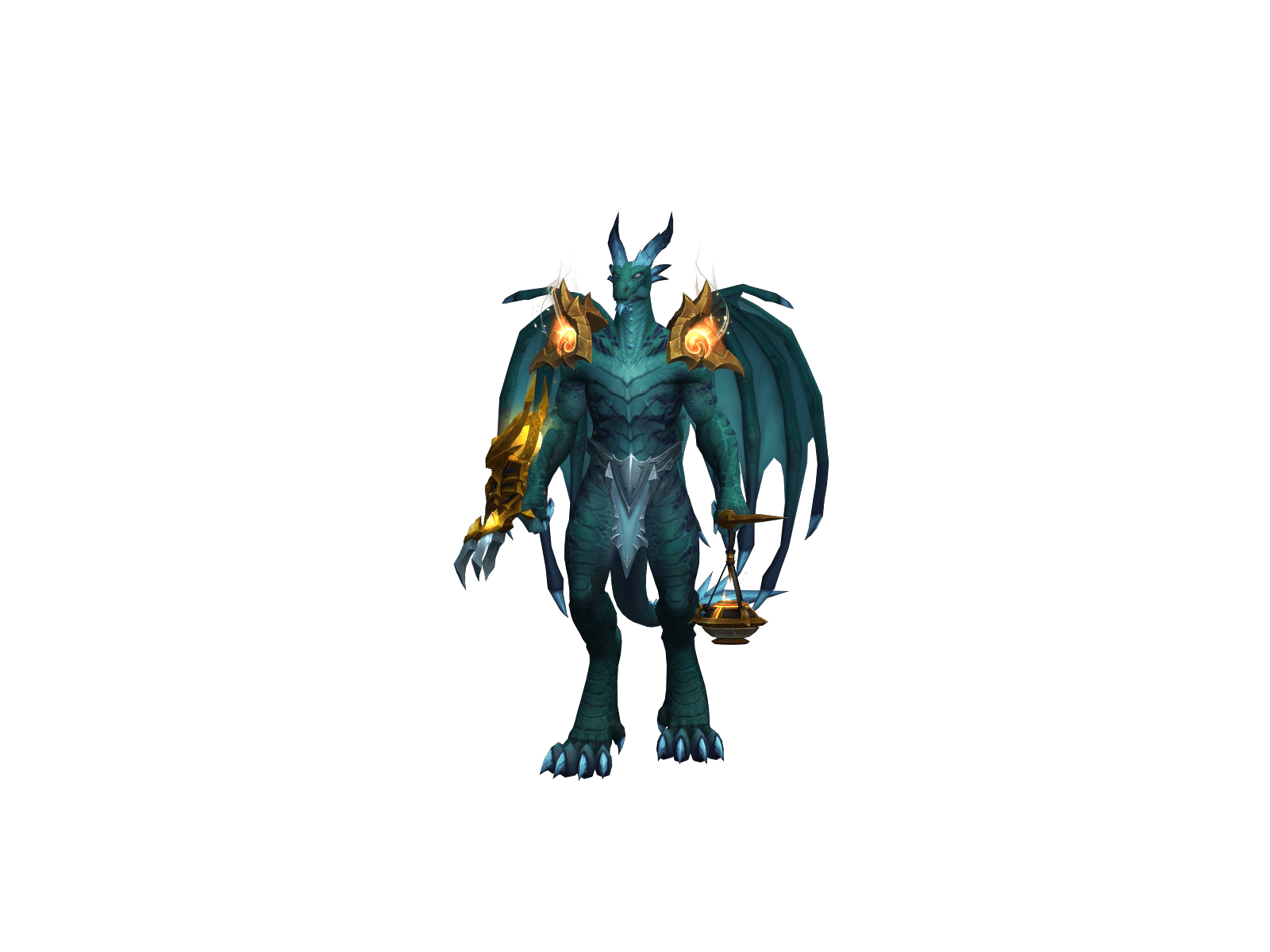 Flamevoker's character render