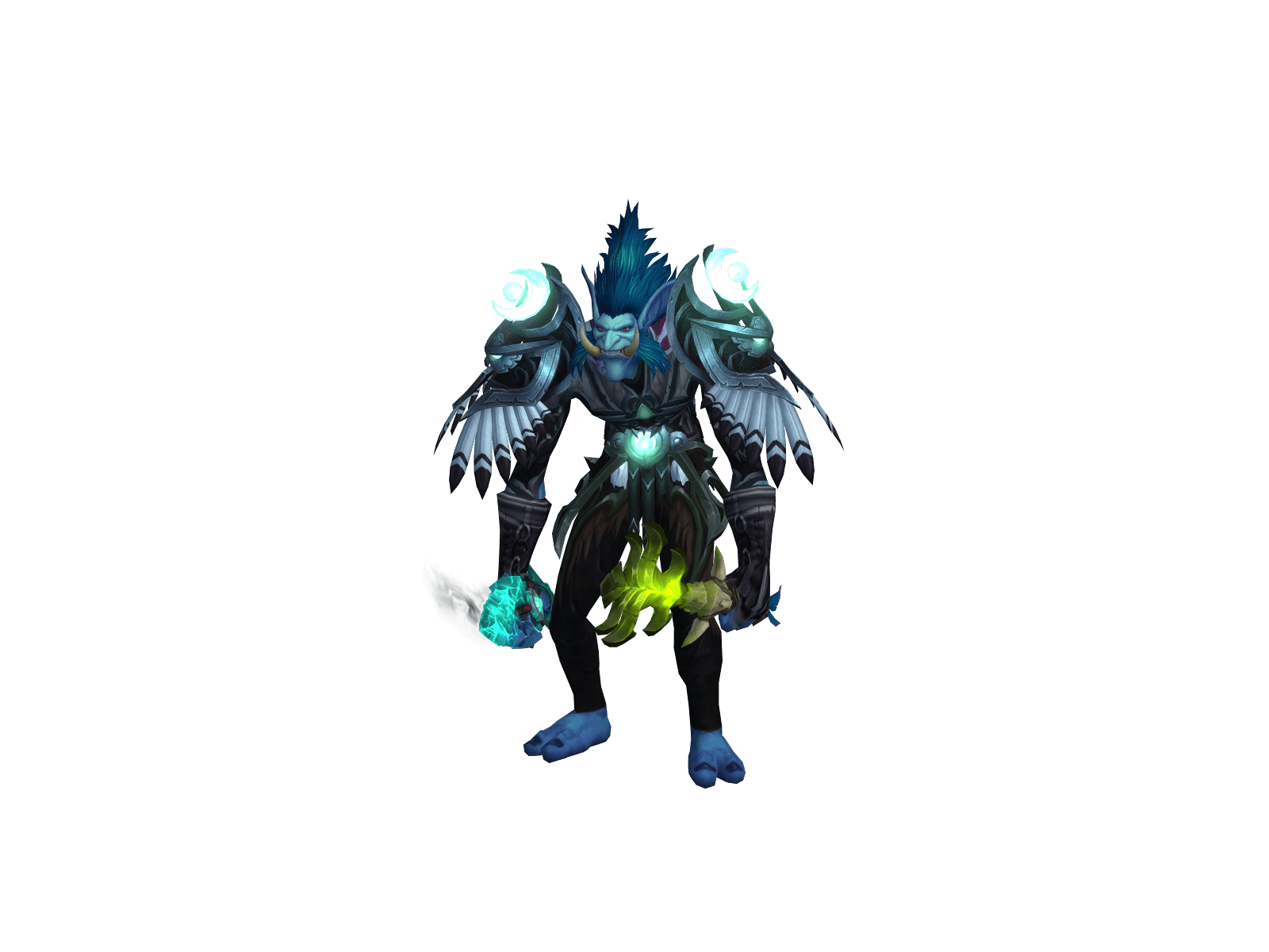Character render of the top-ranked player