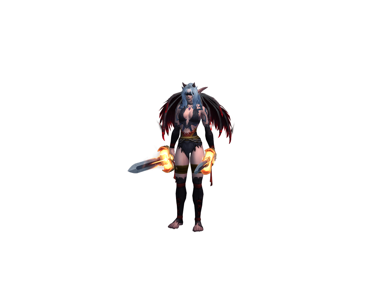 Evôx's character render