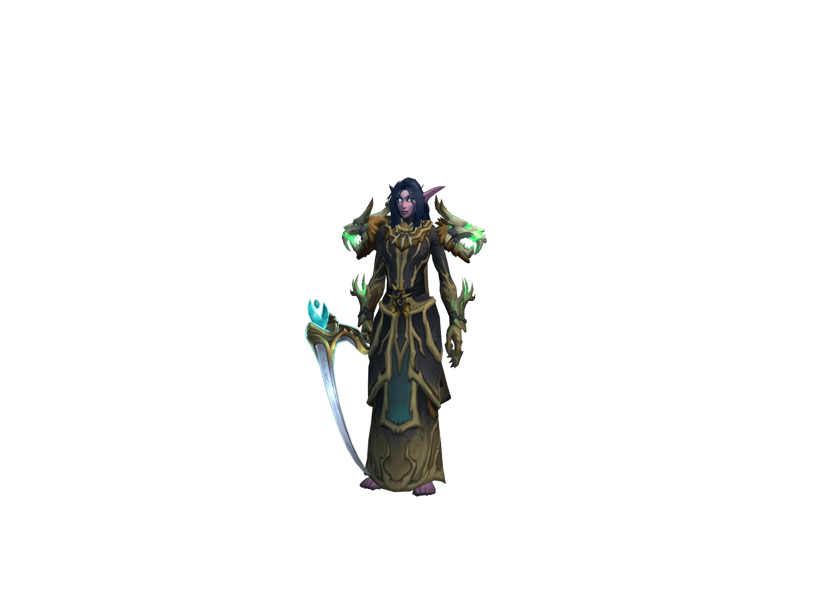 Character render of the top-ranked player
