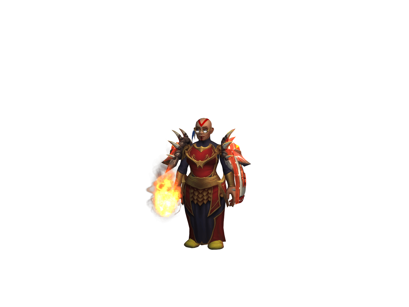 Character render of the top-ranked player