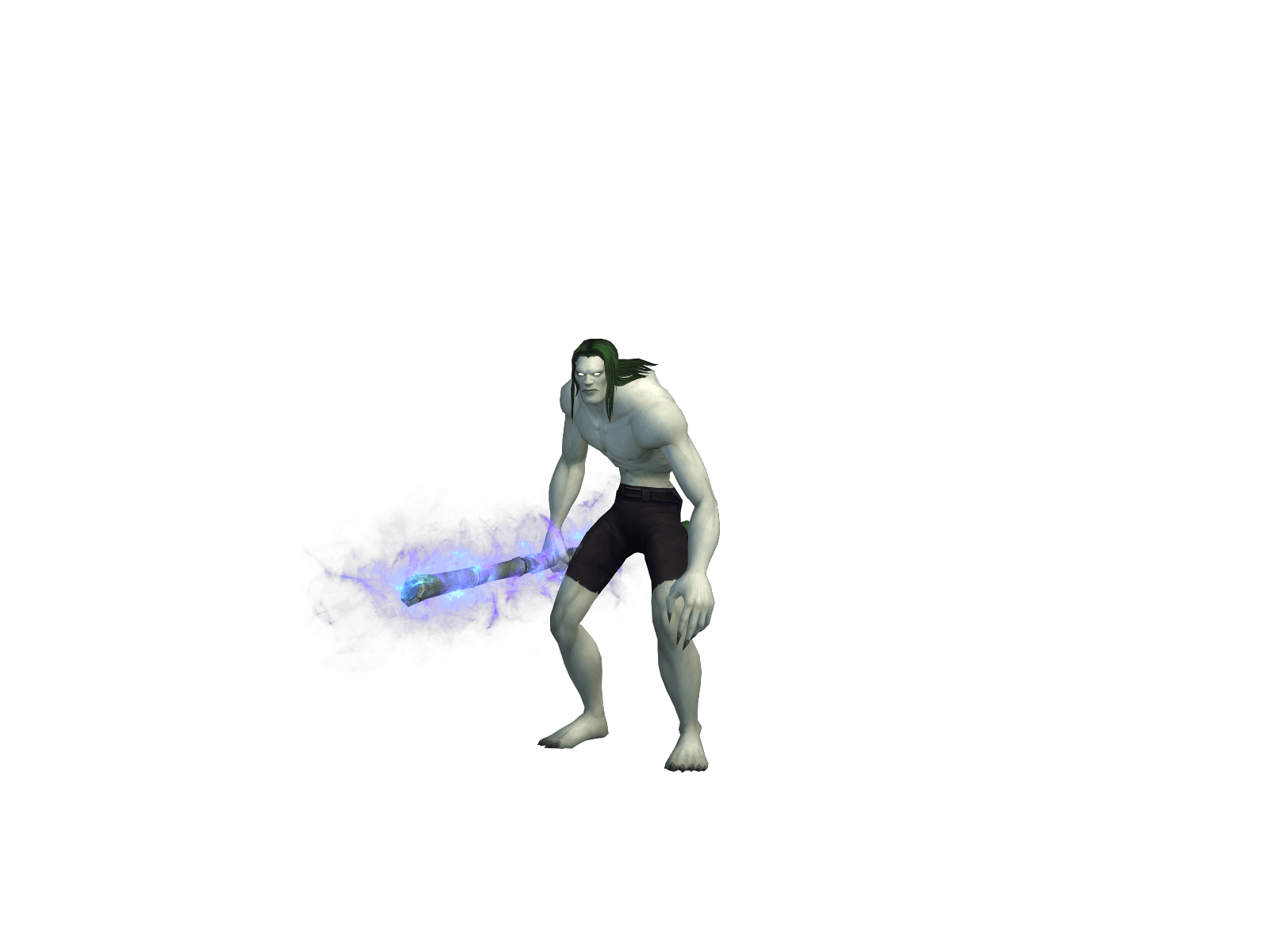 Character render of the top-ranked player