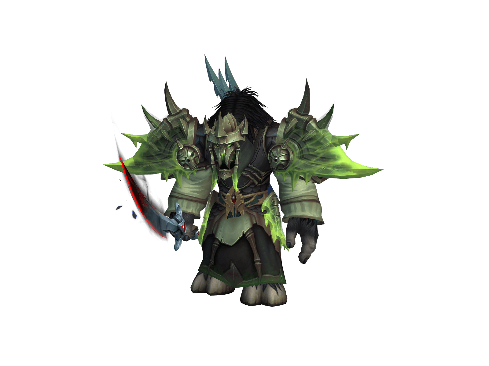 Character render of the top-ranked player