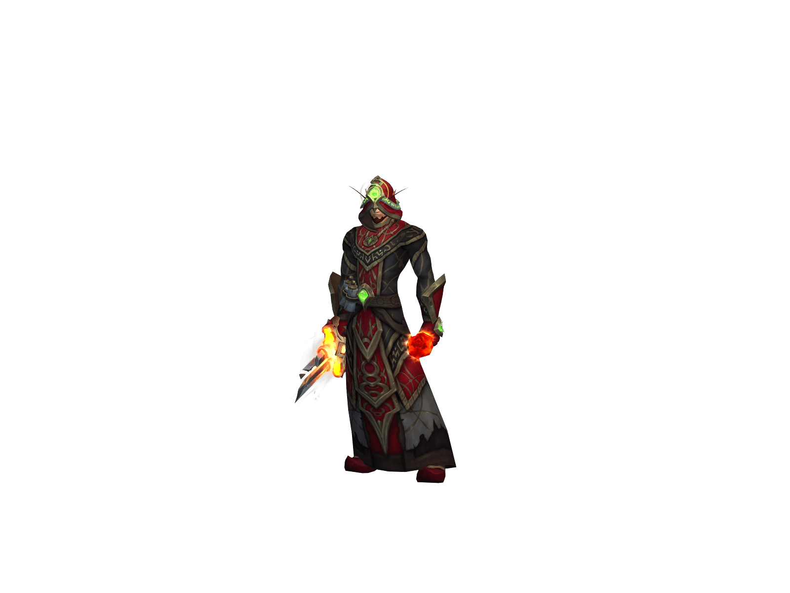 Character render of the top-ranked player