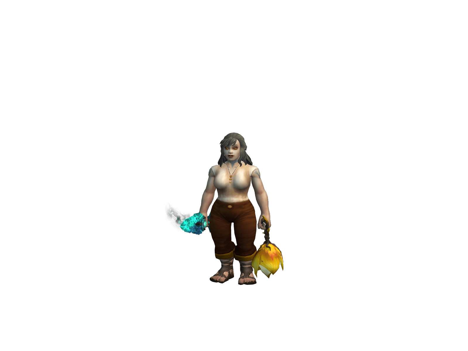 Poggies's character render
