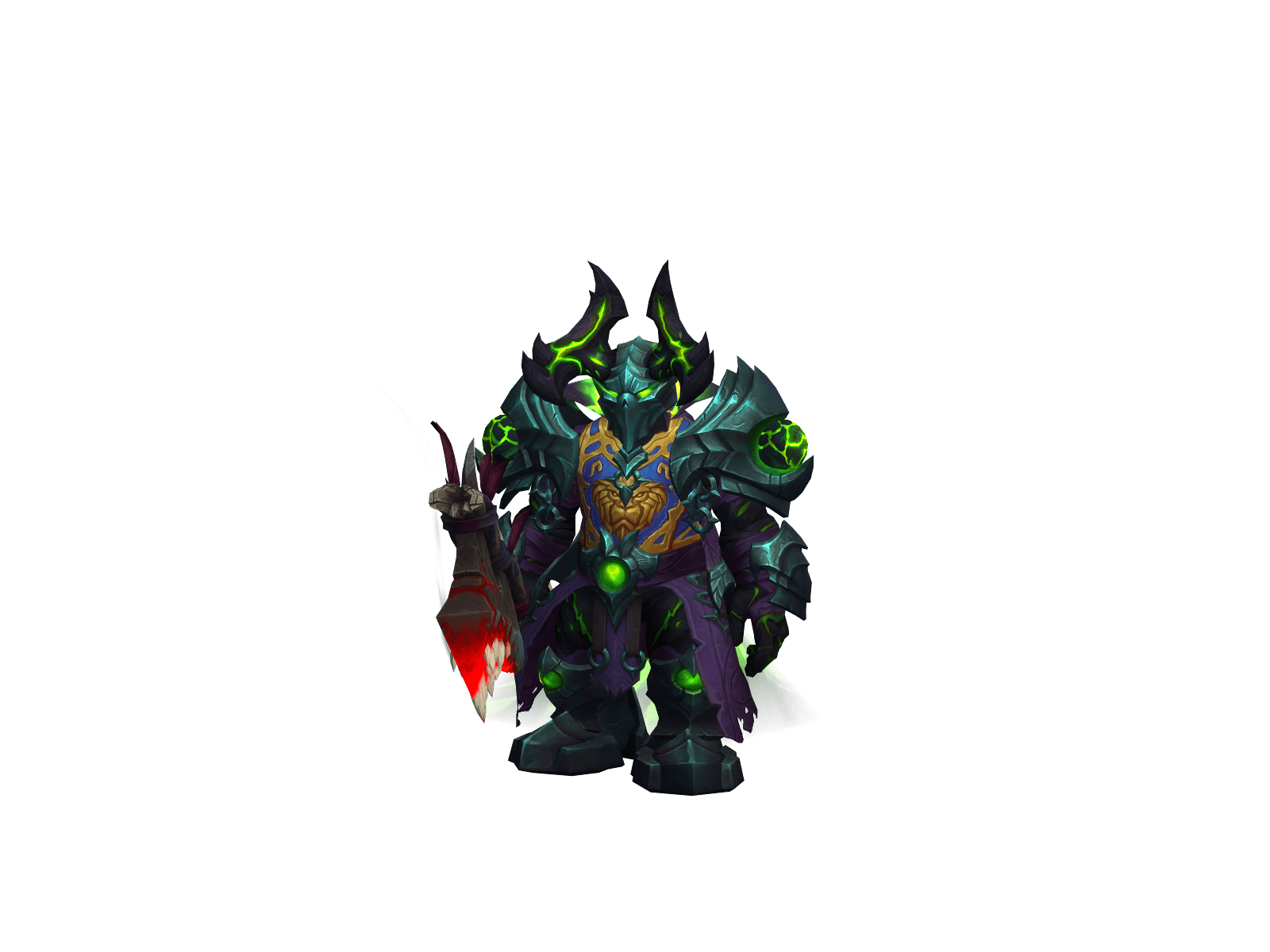 Character render of the top-ranked player