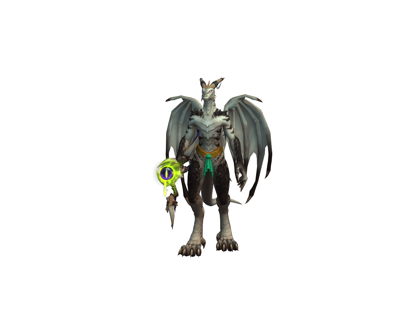 Character render of the top-ranked player