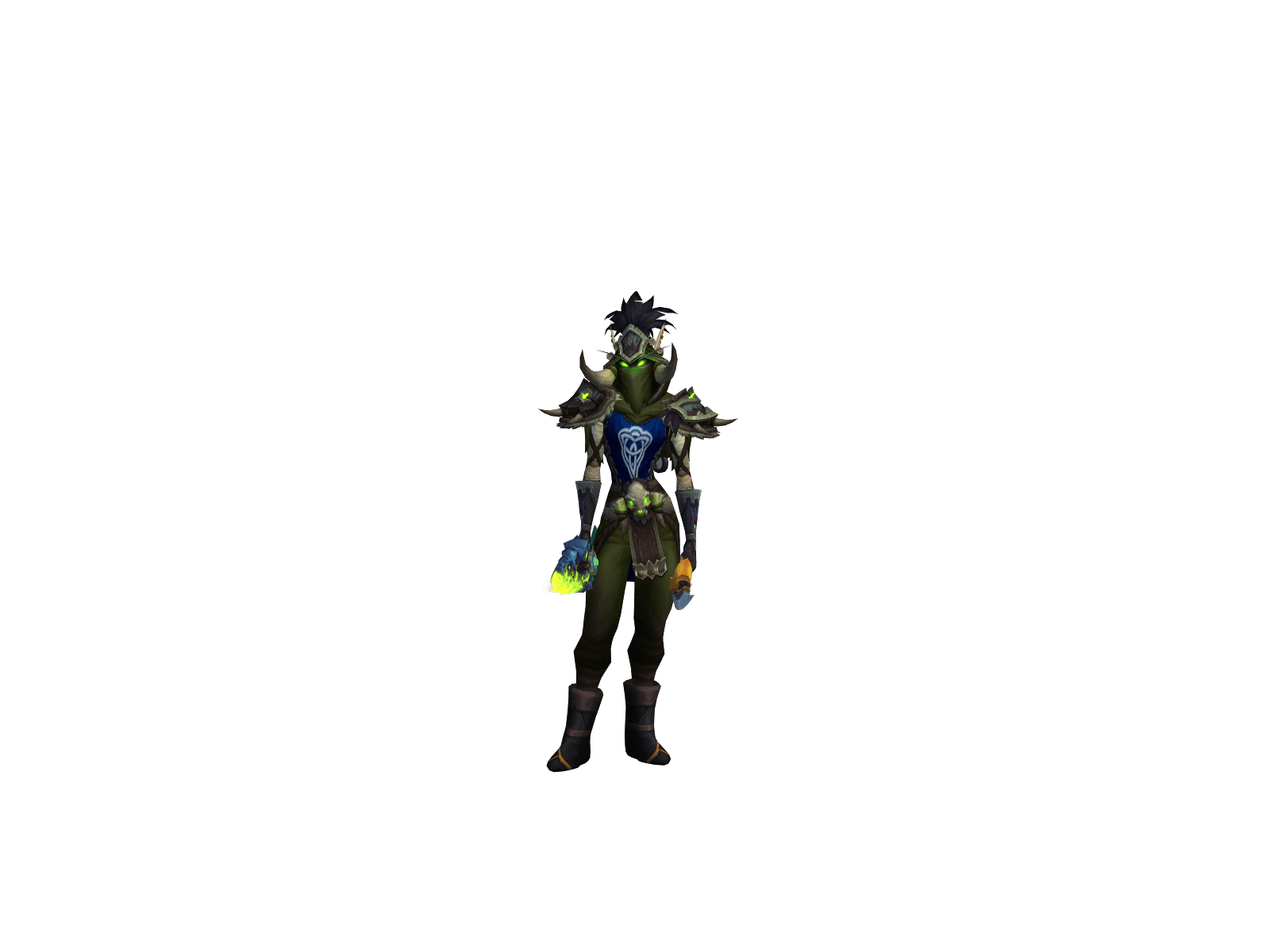 Kerrah's character render
