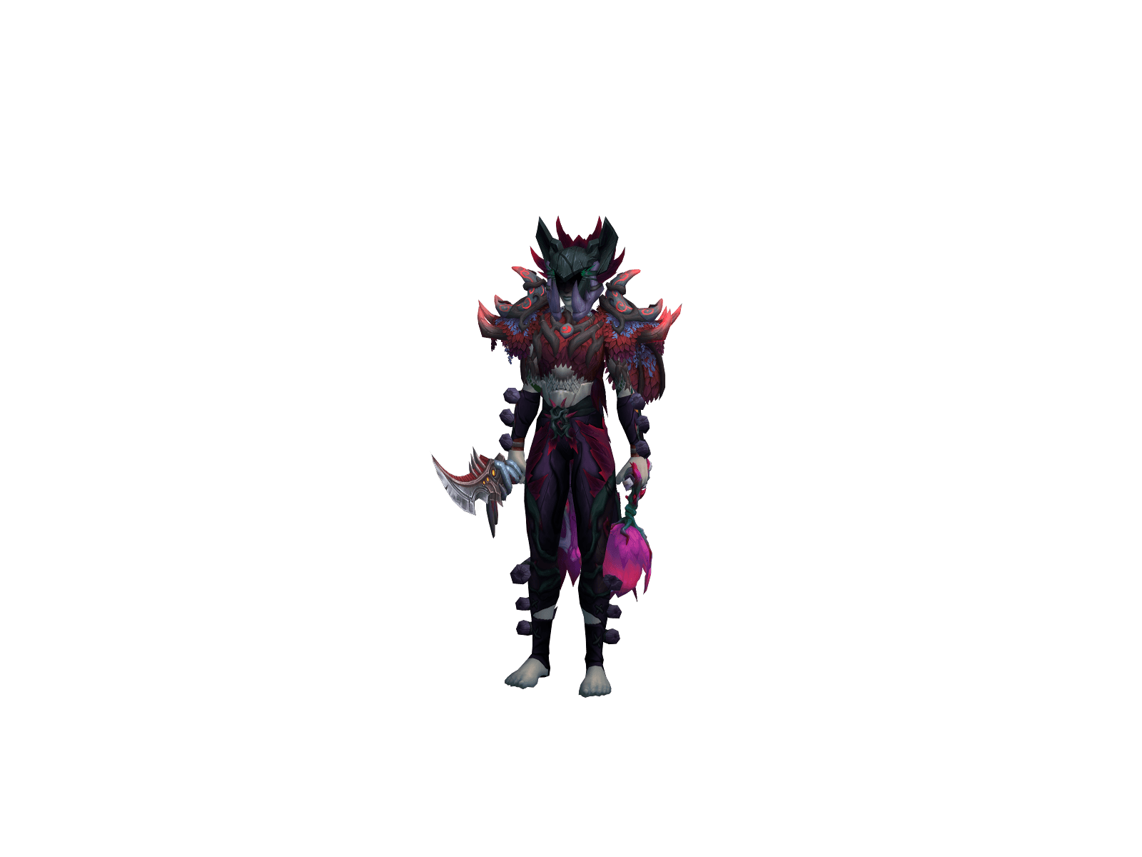 Acrodruid's character render
