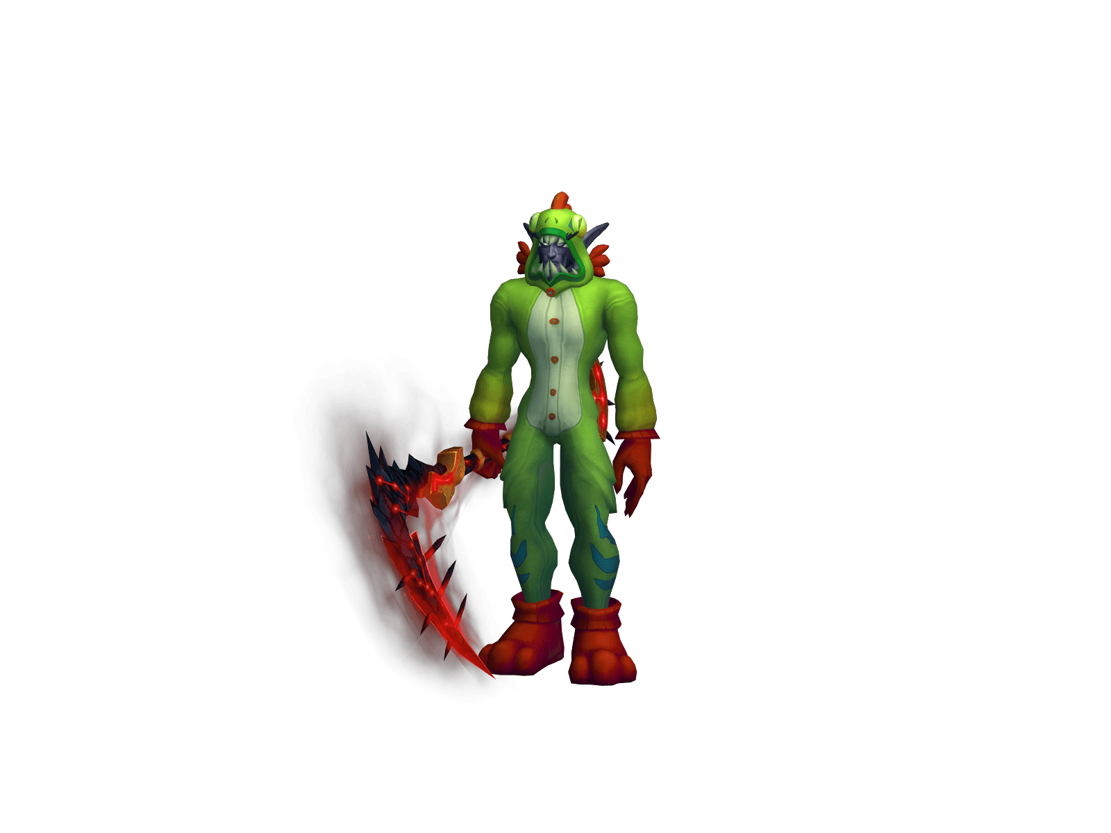Character render of the top-ranked player