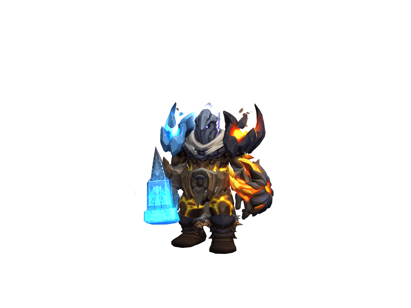 Character render of the top-ranked player