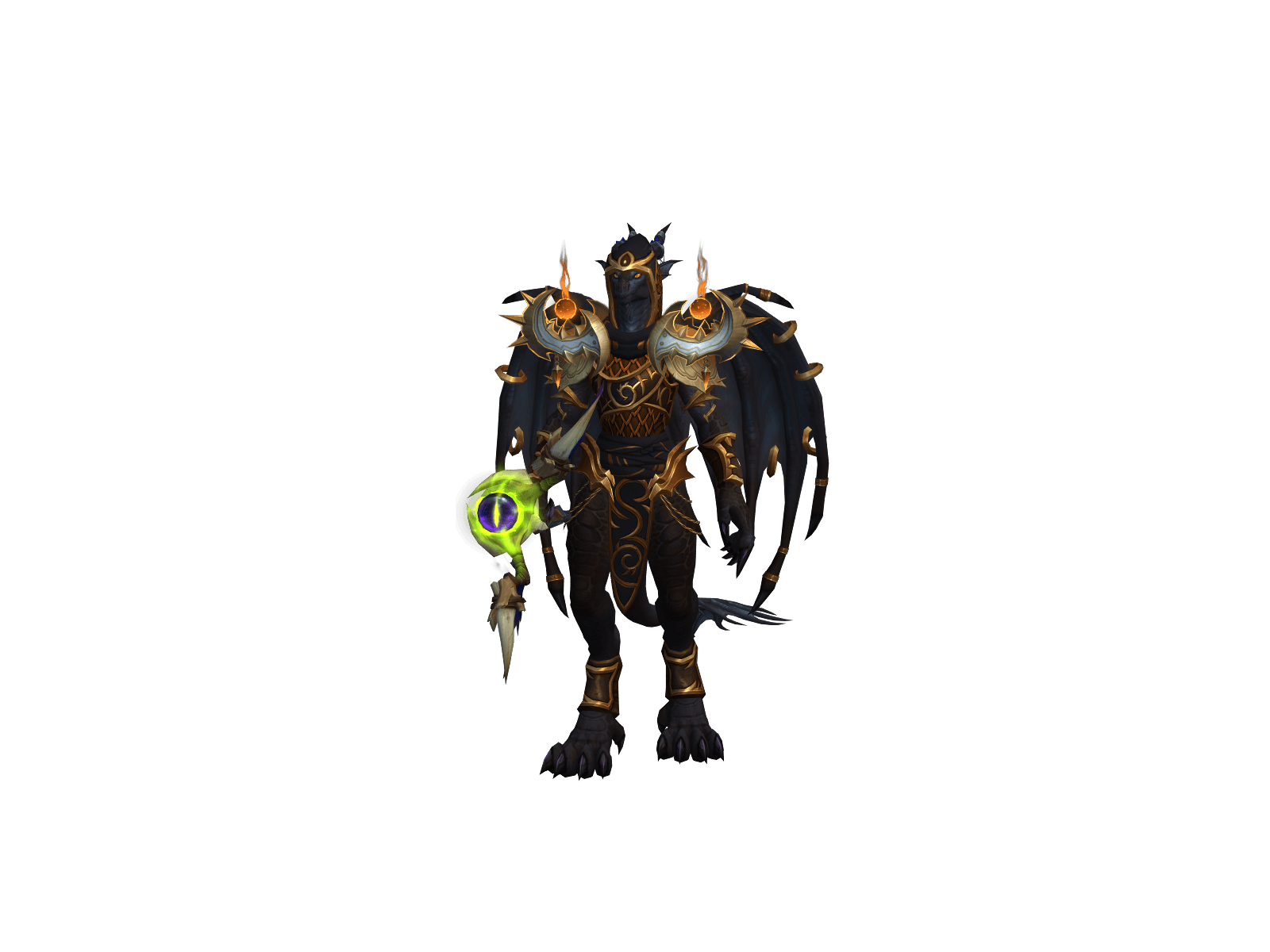 Zharall's character render