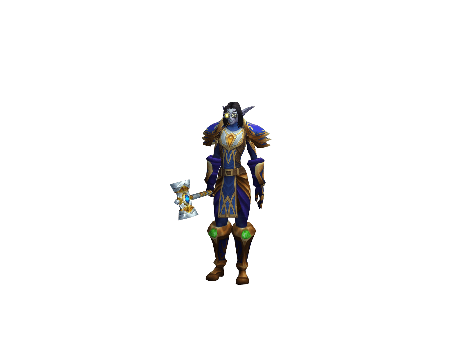 Character render of the top-ranked player