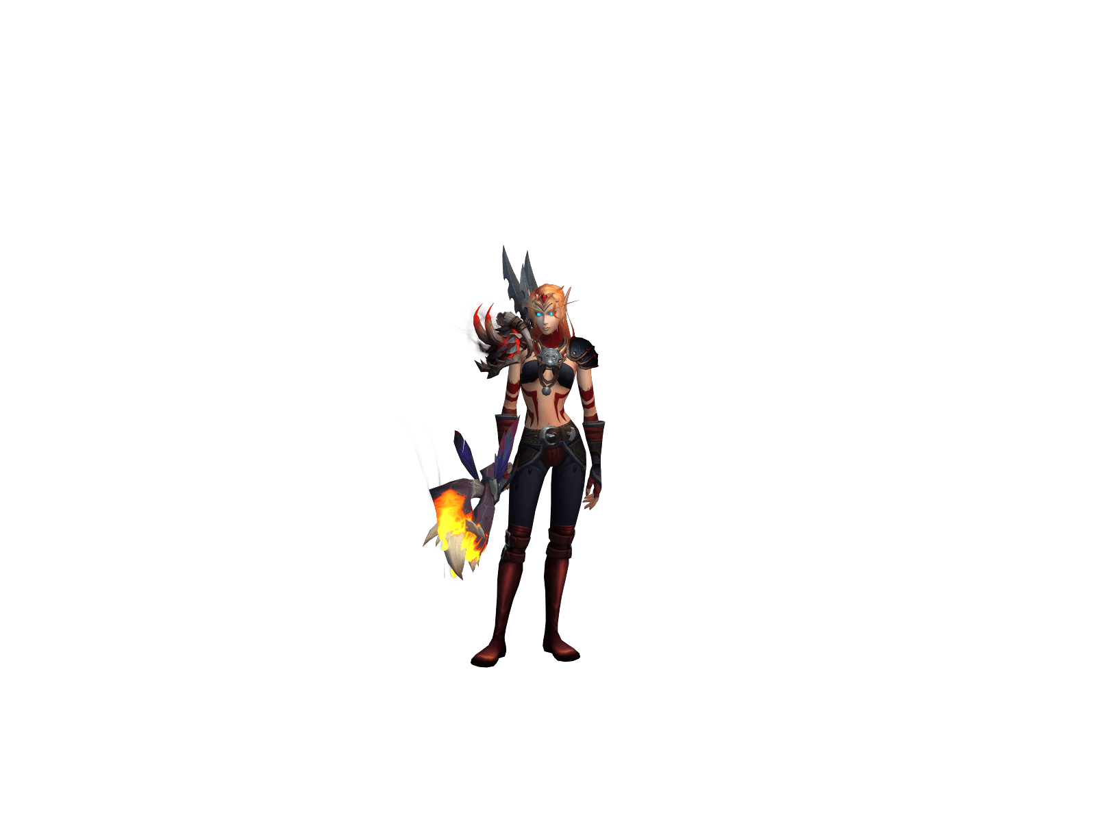 Selanë's character render