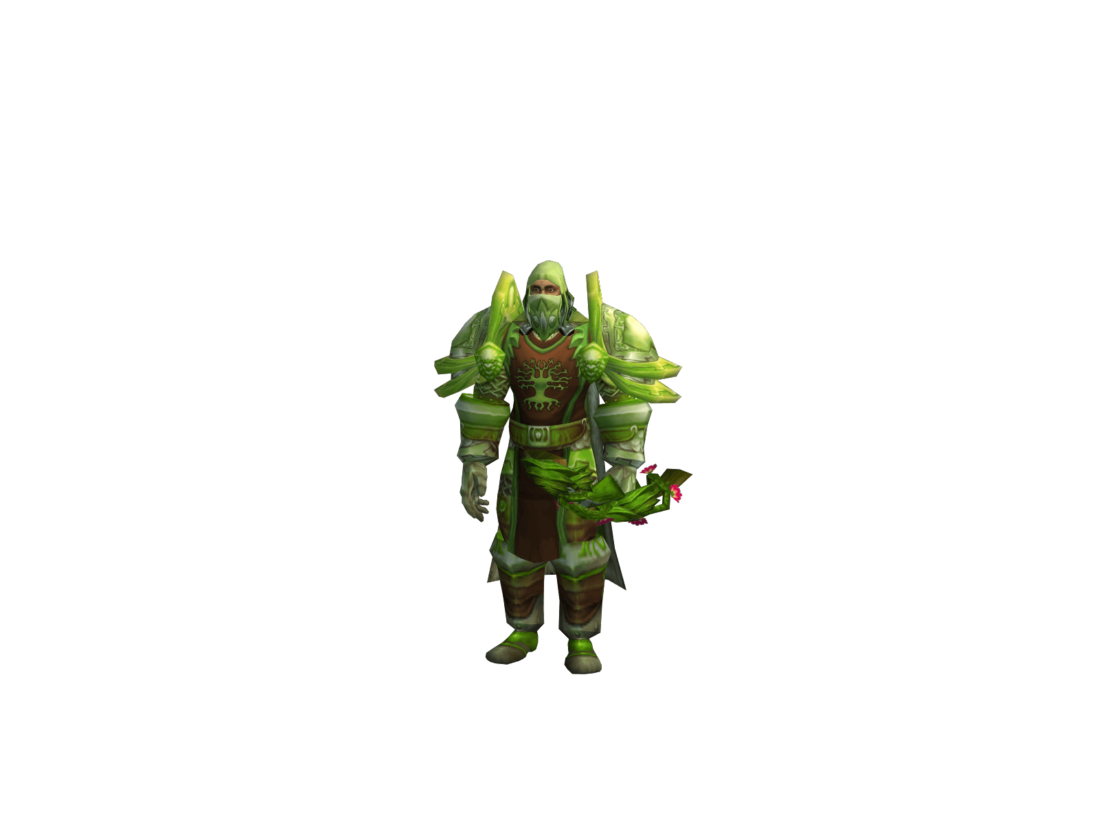 Character render of the top-ranked player