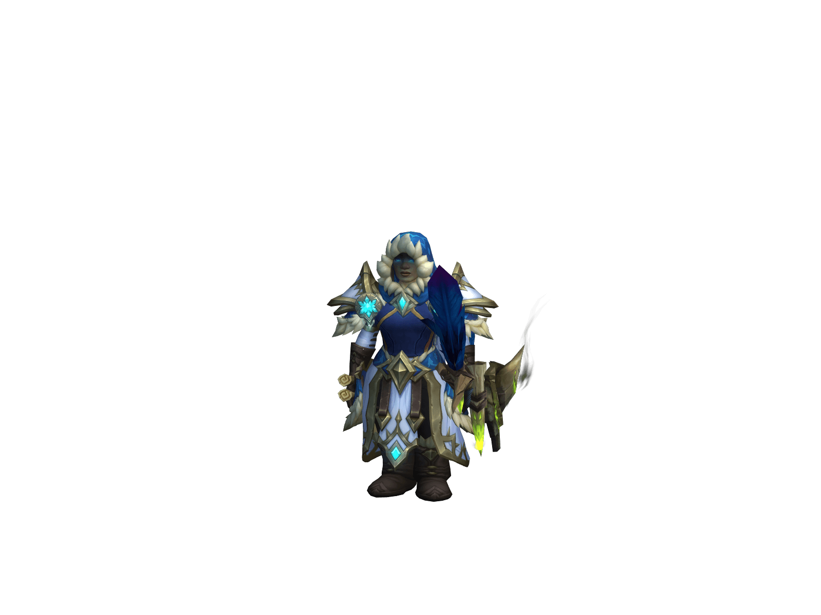 Character render of the top-ranked player