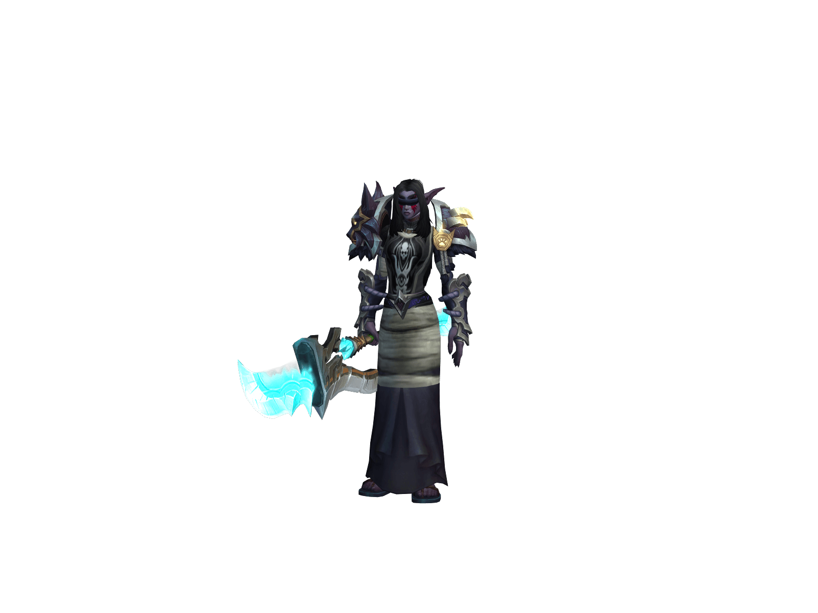 Wøez's character render