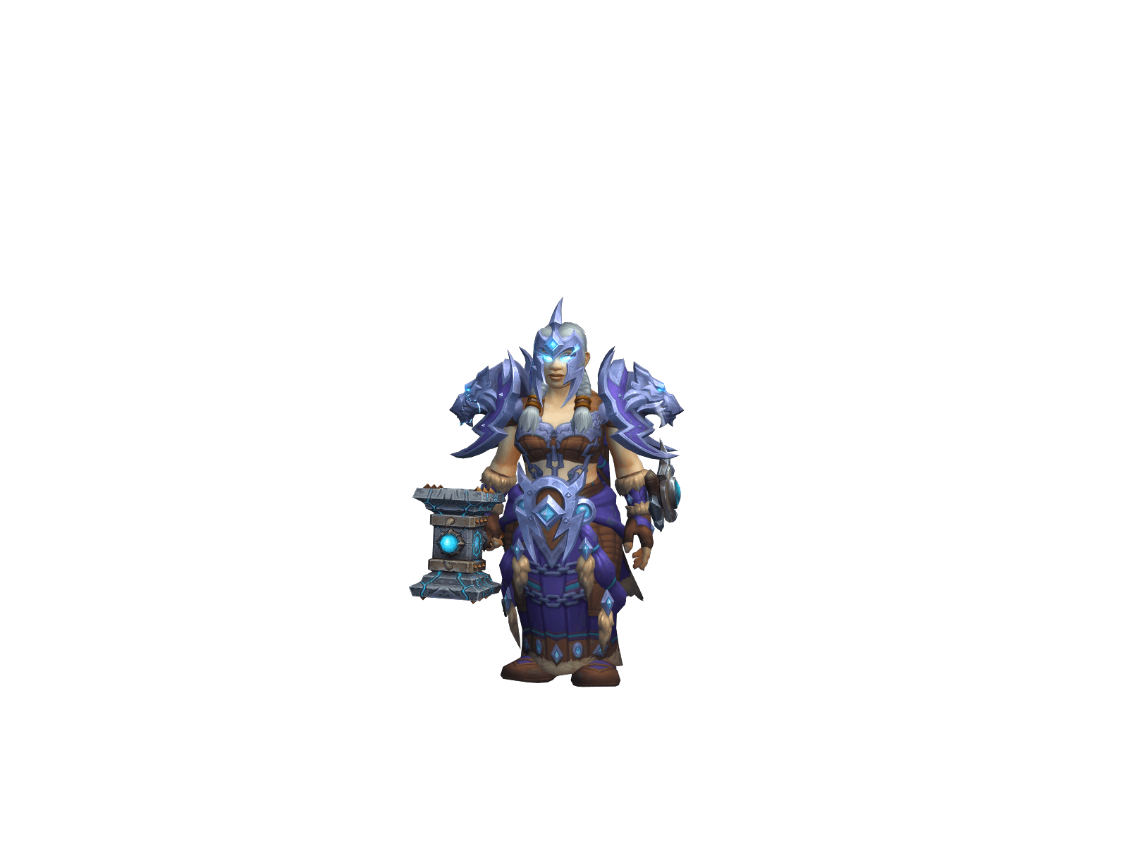 Character render of the top-ranked player
