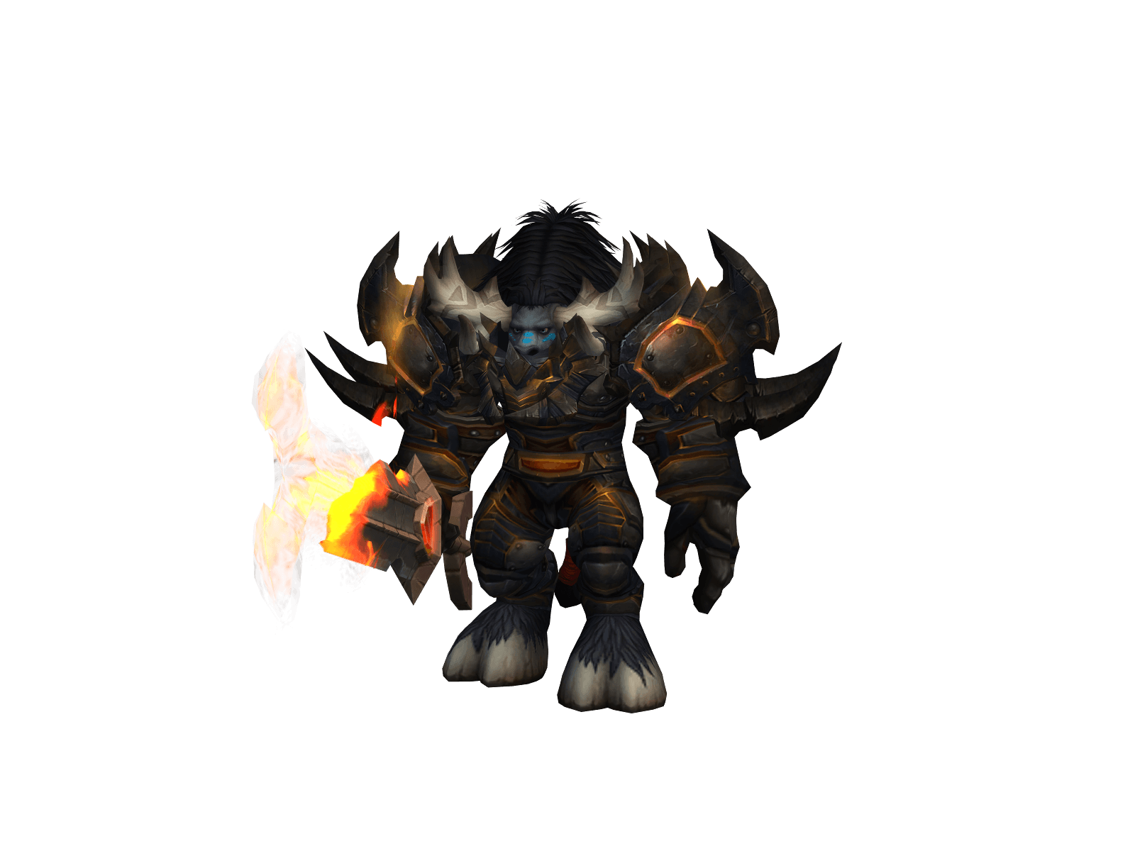 Beefborn's character render