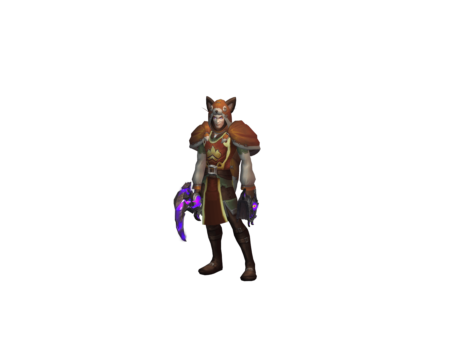 Character render of the top-ranked player