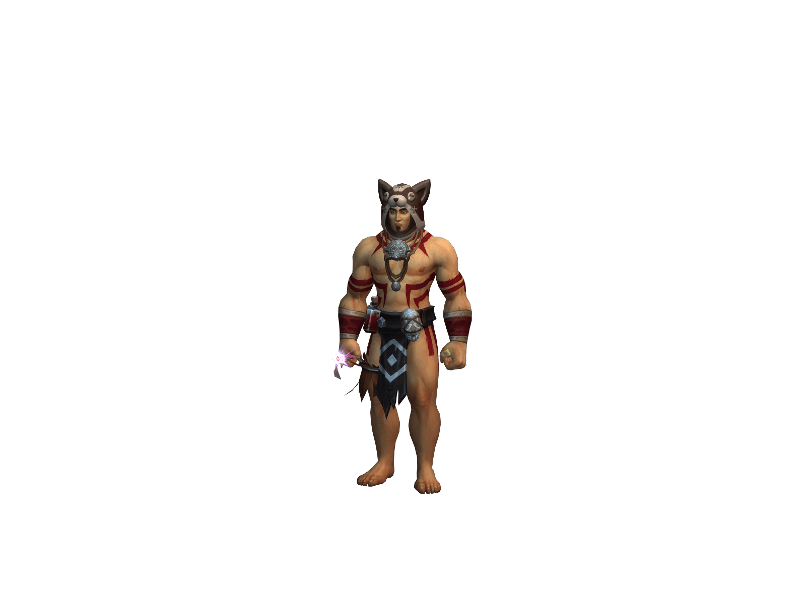 Character render of the top-ranked player