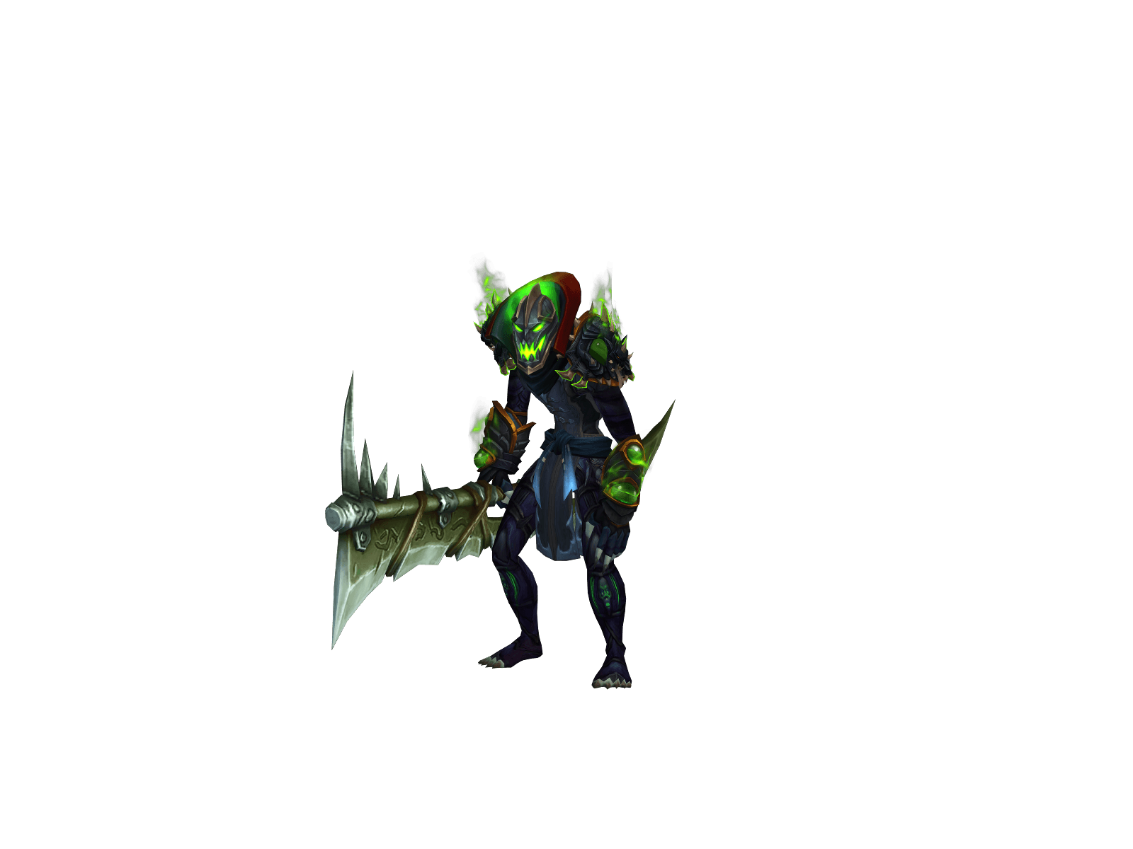 Character render of the top-ranked player