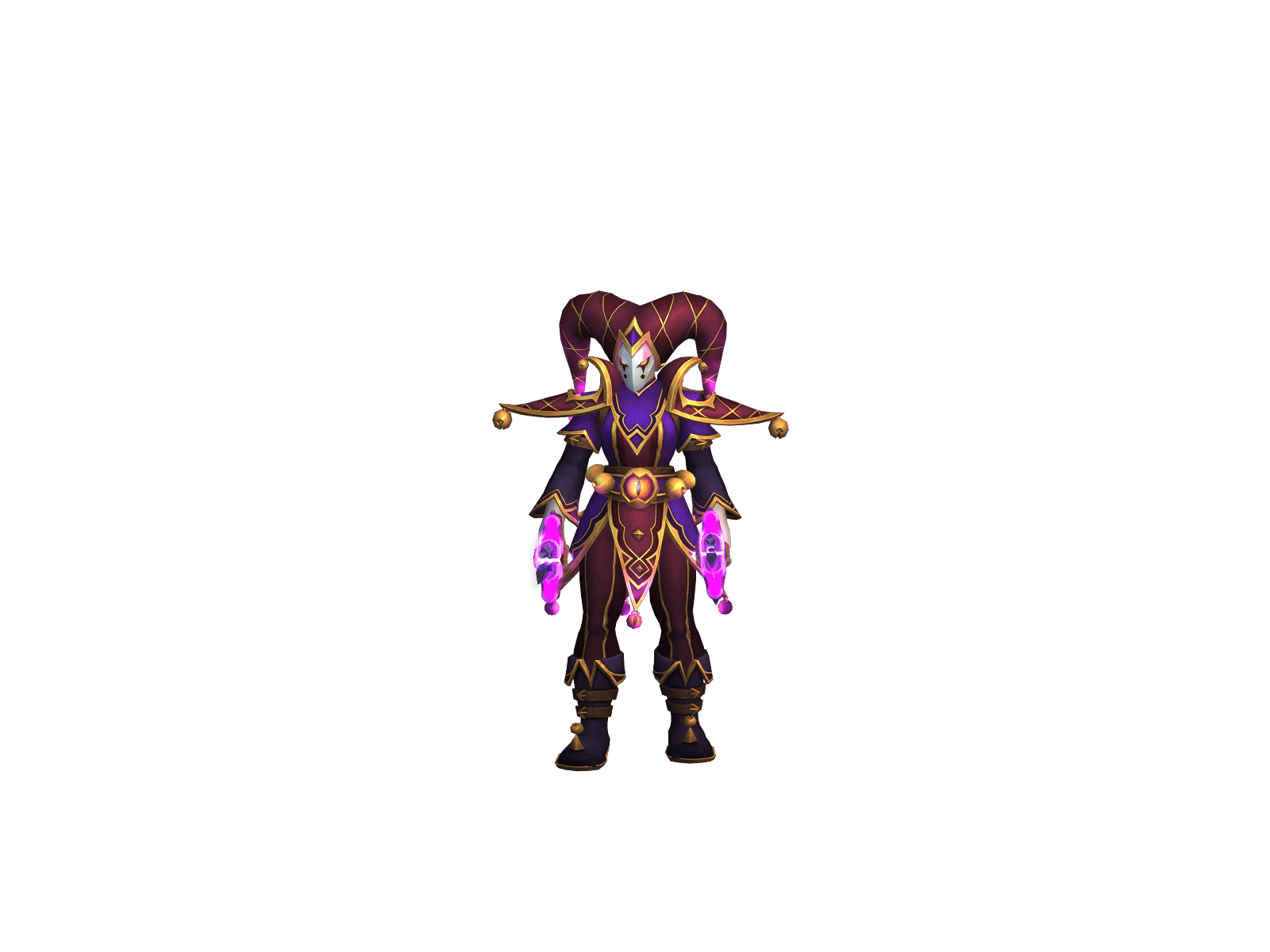 Character render of the top-ranked player