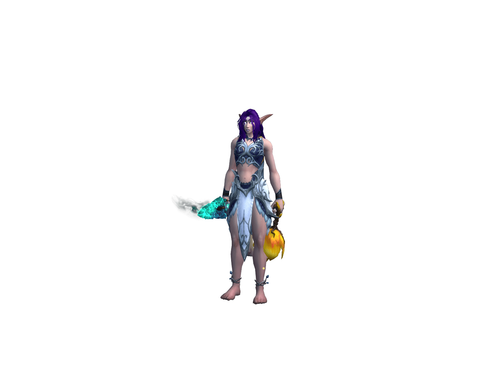 Character render of the top-ranked player