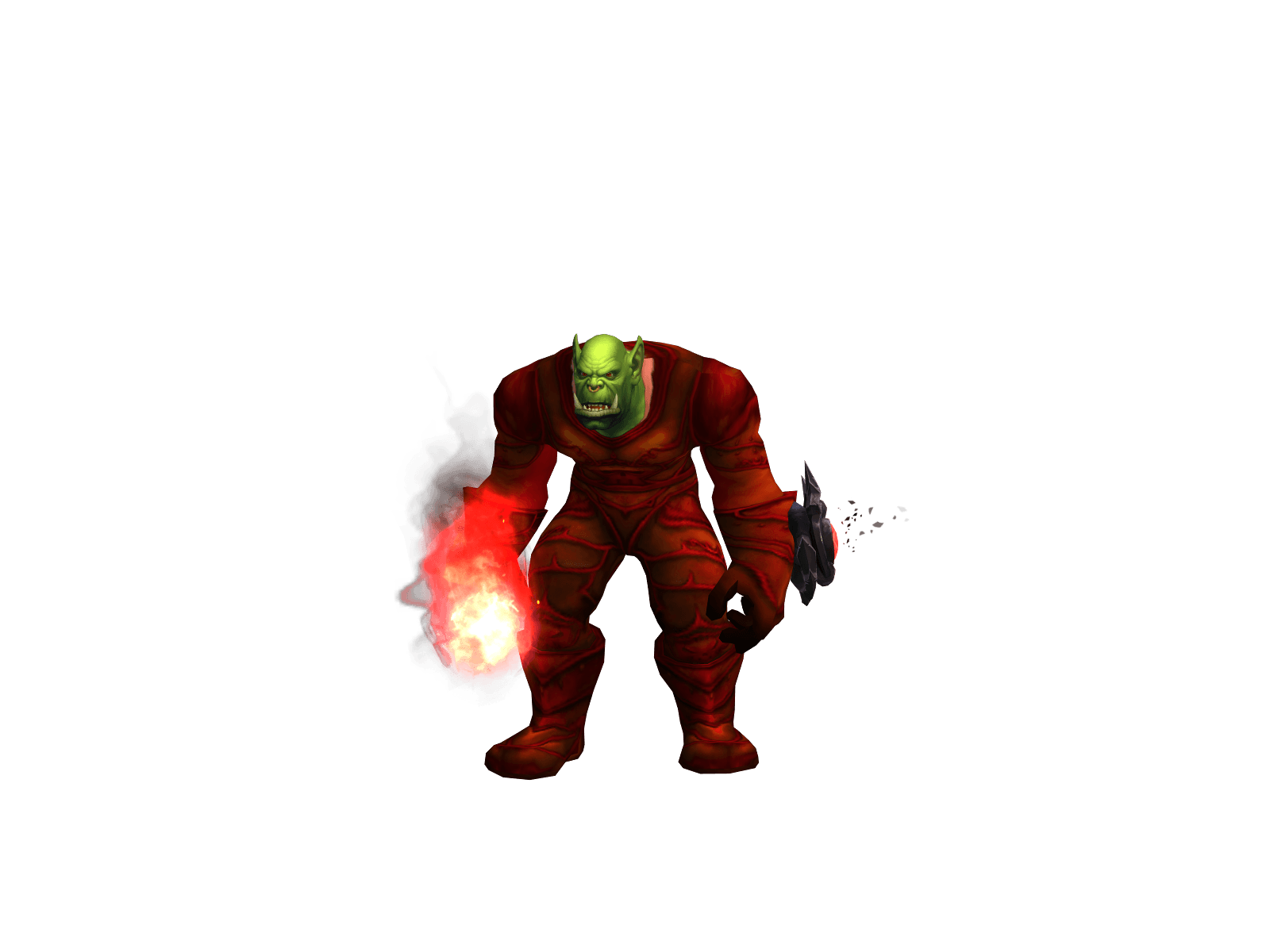 Character render of the top-ranked player