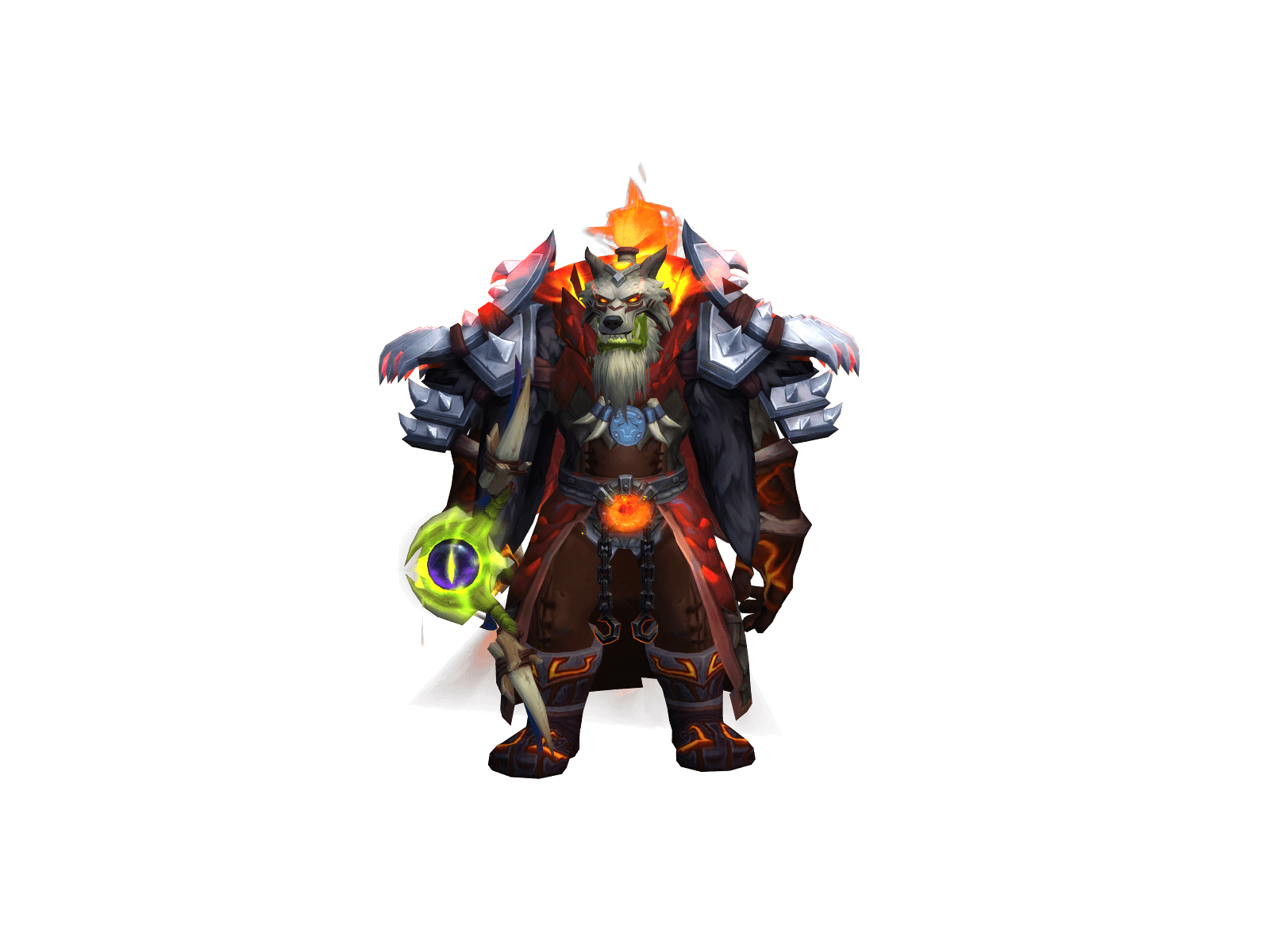 Wuxing's character render